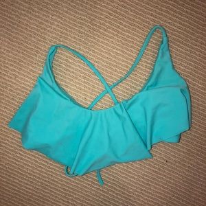 Blue Bikini Top